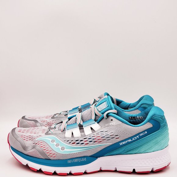 Saucony Zealot Iso 3 Running Shoes A742 - Picture 3 of 7